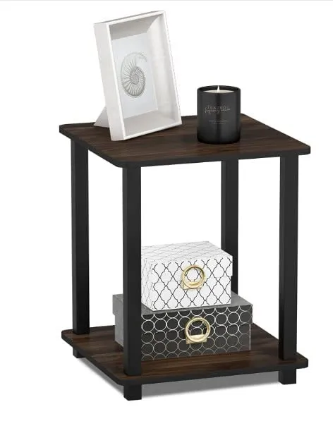 APF Corner Rack Shelf for Storage, Computer Table for Home and Offices Engineered Wood Office Table.Side Table|End Table|