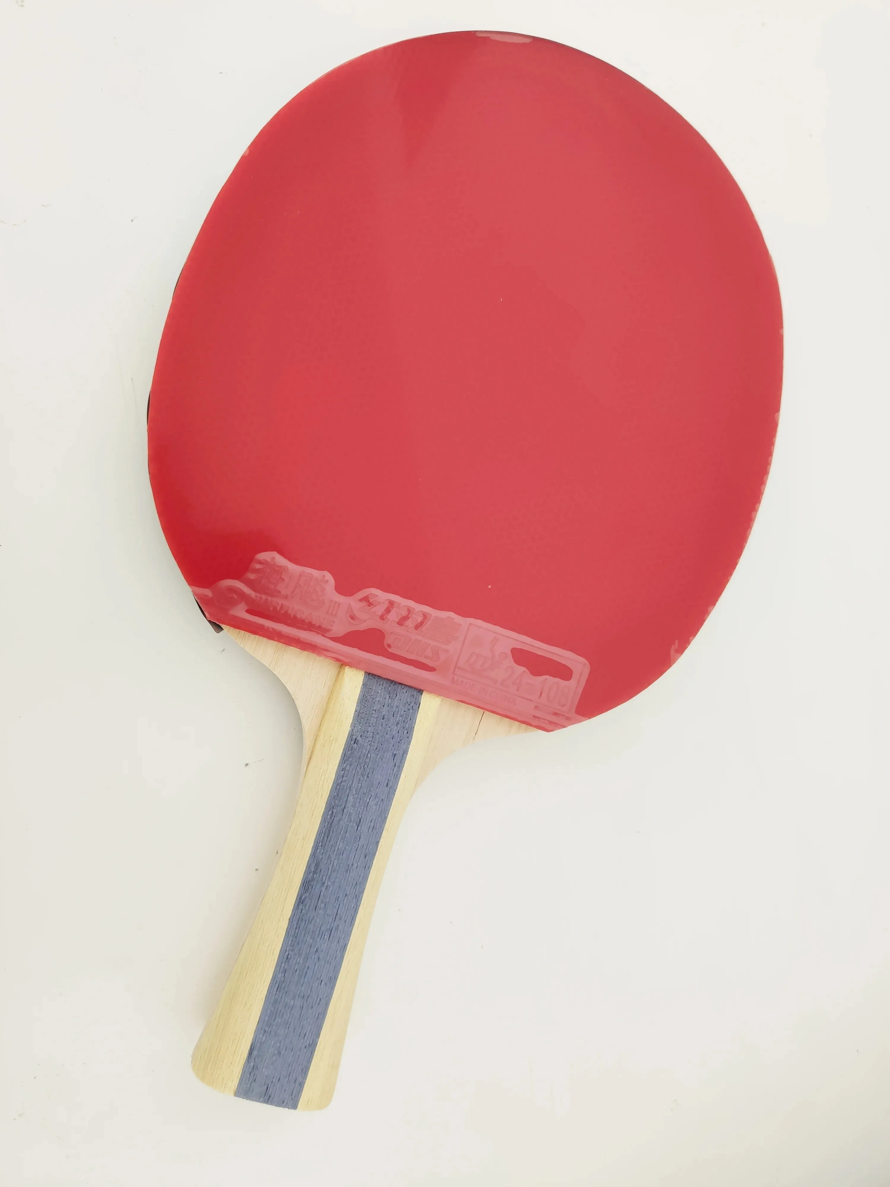 DHS 5-Star 5002 Professional Table Tennis Bat Hurricane 3 Rubbers   Case
