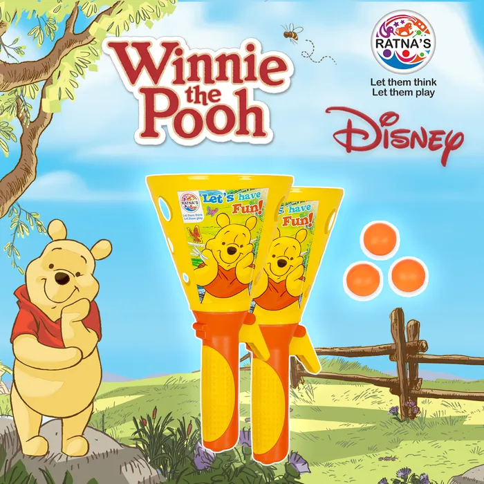 Disney Winnie the pooh Sky ping pong A perfect catching fun game