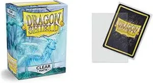 Dragon Shield: Standard 100ct Sleeves - Clear (Matte)