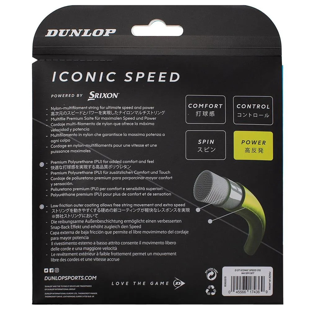 Dunlop Iconic Speed - String Set
