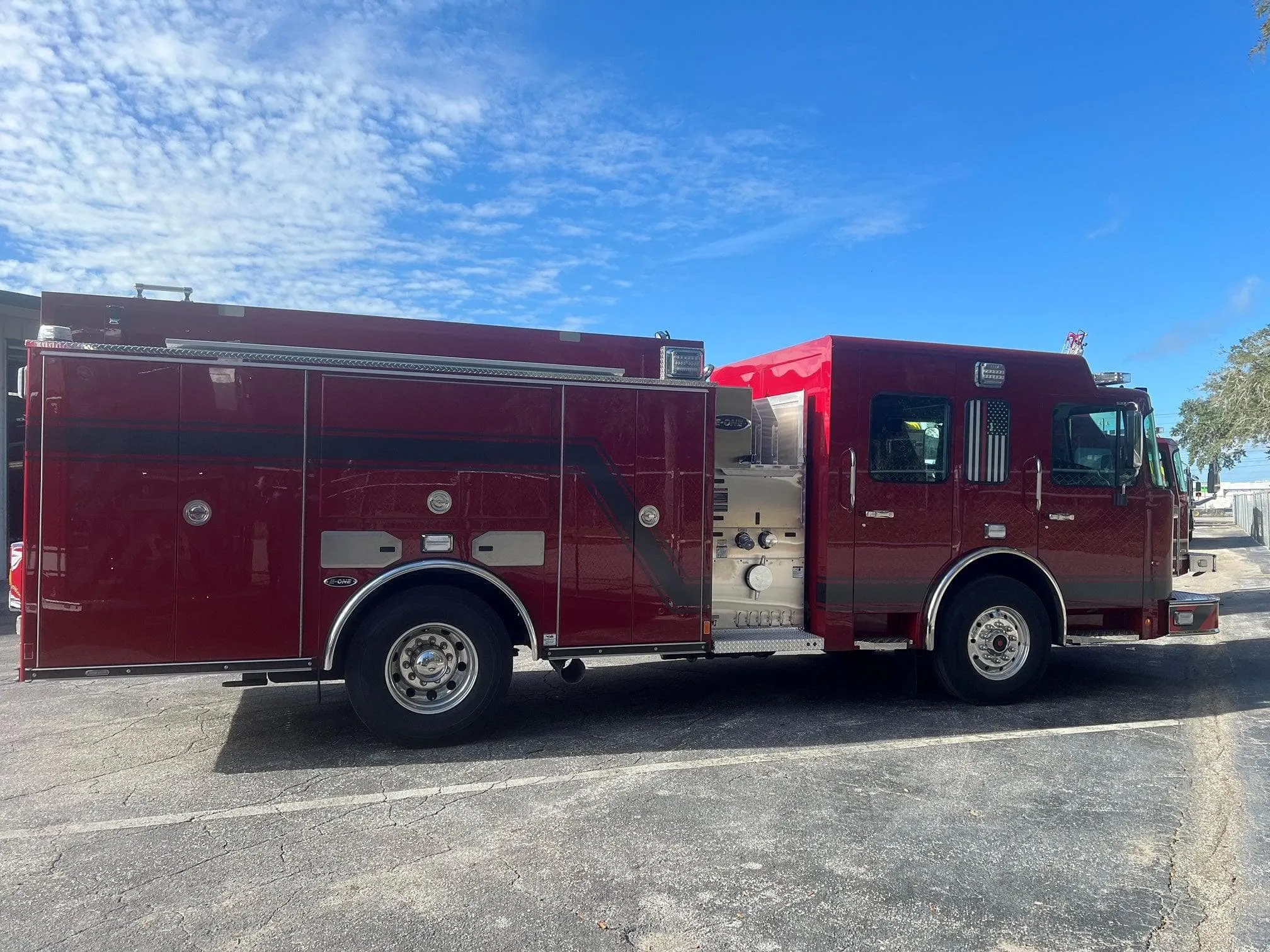 E-One AFT Side Mount Pumper