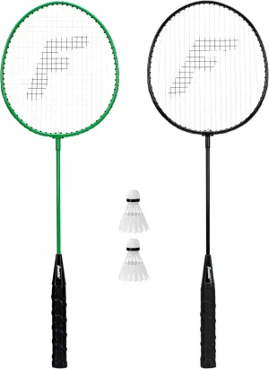 Franklin Sports Badminton Racket   Birdie Set - Replacement Badminton Equipment for Kids   Adults - 2 Player - 4 Player Badminton Racket Sets