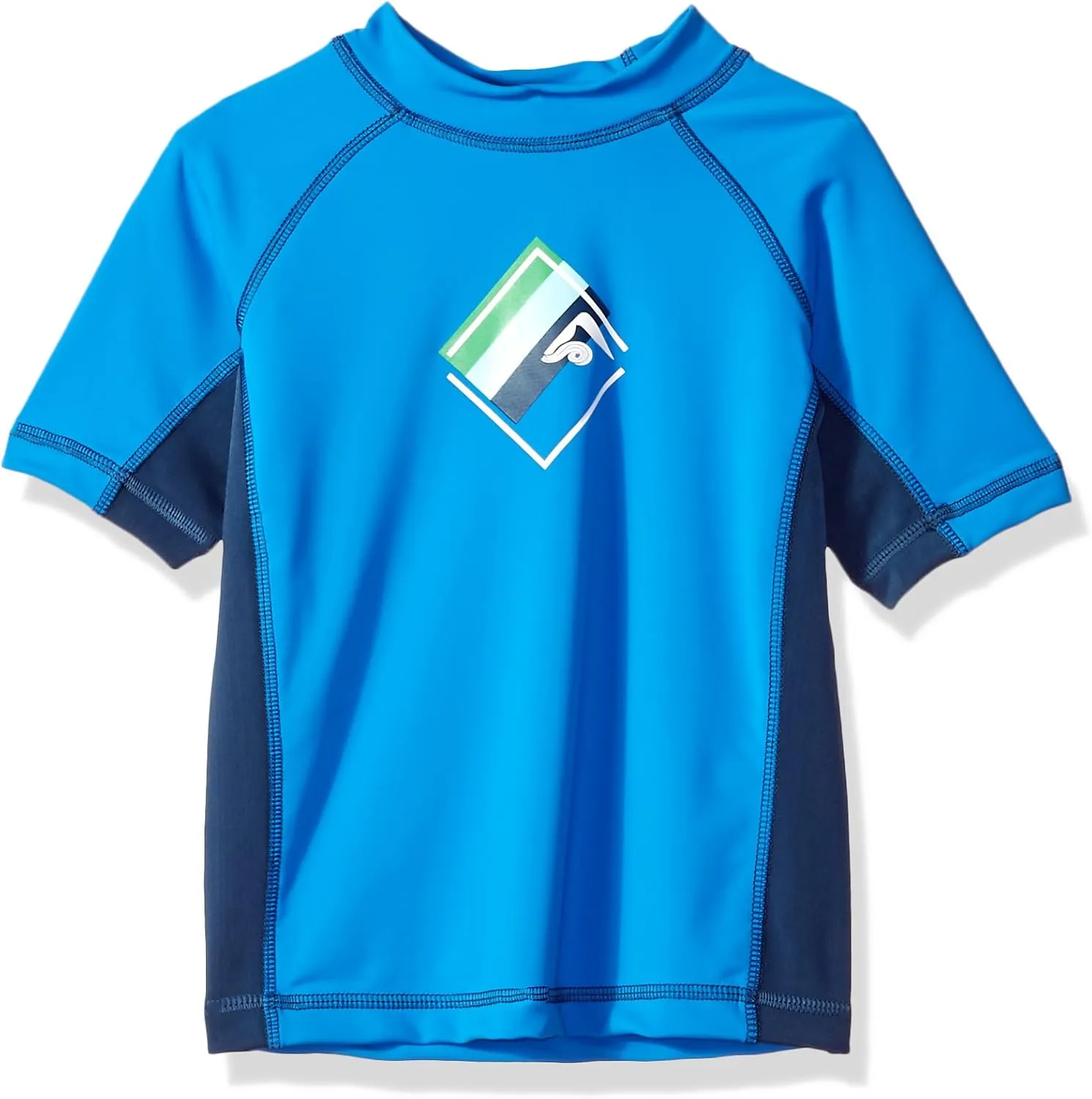 Kanu Surf Boys' Revival UPF 50  Sun Protective Rashguard Swim Shirt