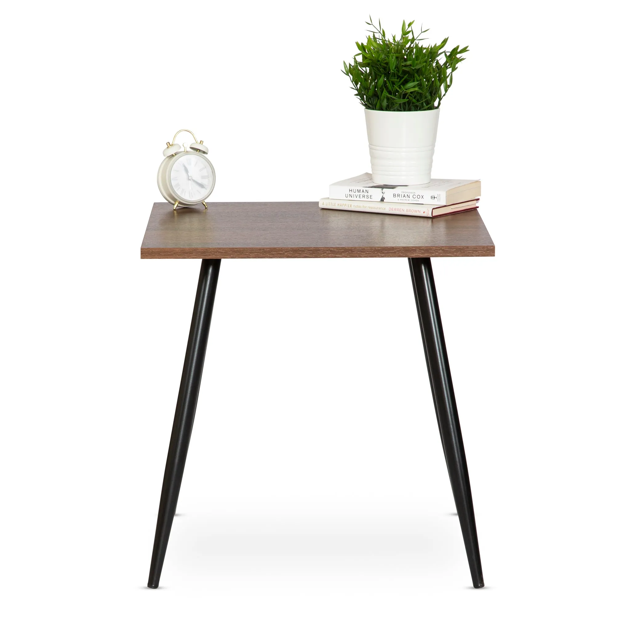 Mid Century Modern Style Walnut Coffee Table and 2 Side Table Set