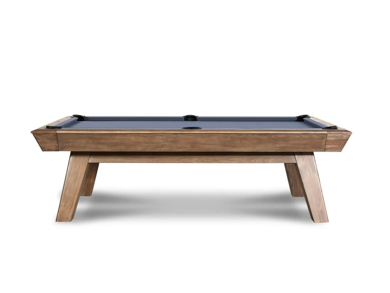 Nixon Desyn 8' Slate Pool Table in Walnut Finish w/ Dining Top Option