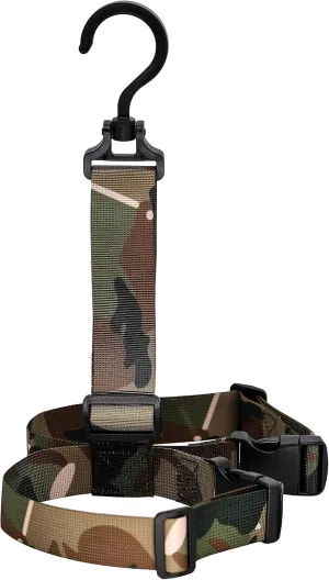 SAMSFX Fishing Wader Boot Hanger Adjustable Strap for Storage Drying