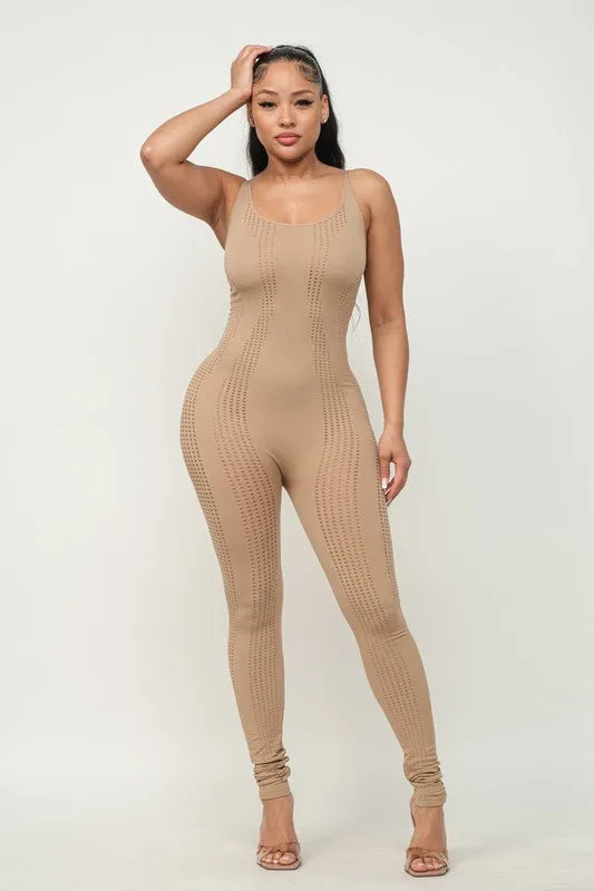 Seamless Cut Out Jumpsuit
