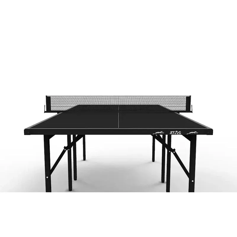 Stag Iconic Midi Black & Grey Table Tennis Table - COD Not Available