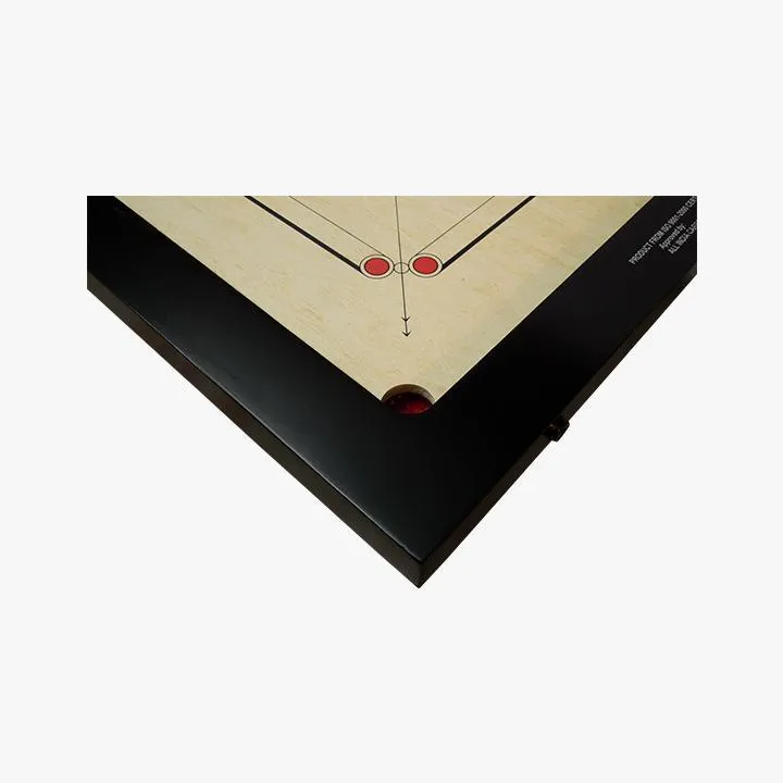 Synco Tournament Carrom Board 20mm ( Includes Synco Genius for Players coin set and Signature Striker )