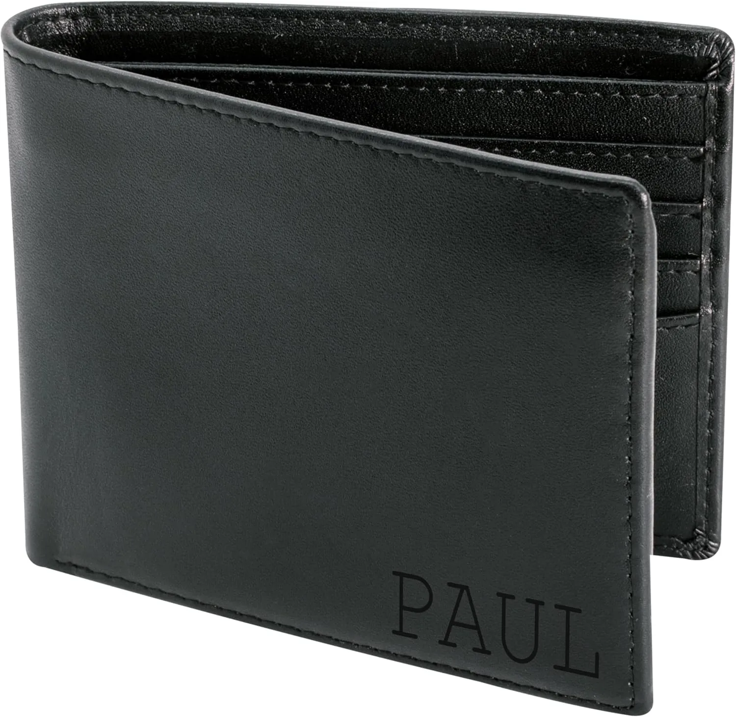 Top Grain Leather Wallet for Men | Ultra Strong Stitching | Handcrafted Argentinian Leather | RFID Blocking | Slim and Stylish Bifold Wallet with Center Flap ID Window | Extra Capacity Billfold with 14 Card Slots