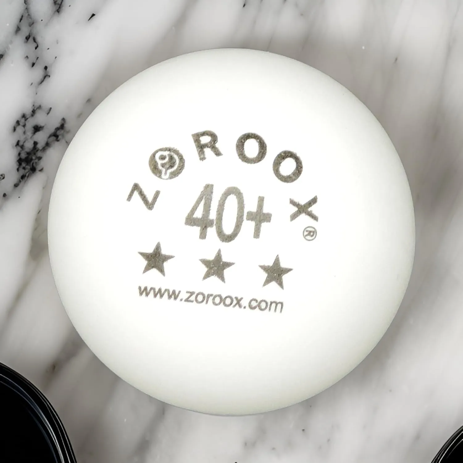 ZOROOOX High-Performance 3-Star Table Tennis Balls - Pack of | 9, 18, 36 or 72 | Orange or White | 40  ABS Competition Grade Ping Pong Balls