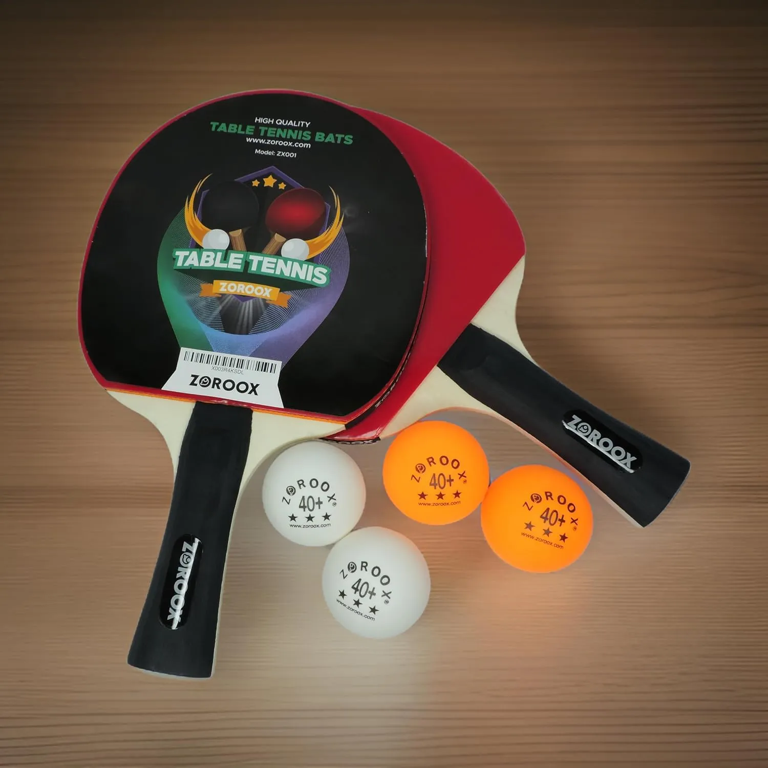 ZOROOOX High-Performance 3-Star Table Tennis Balls - Pack of | 9, 18, 36 or 72 | Orange or White | 40  ABS Competition Grade Ping Pong Balls